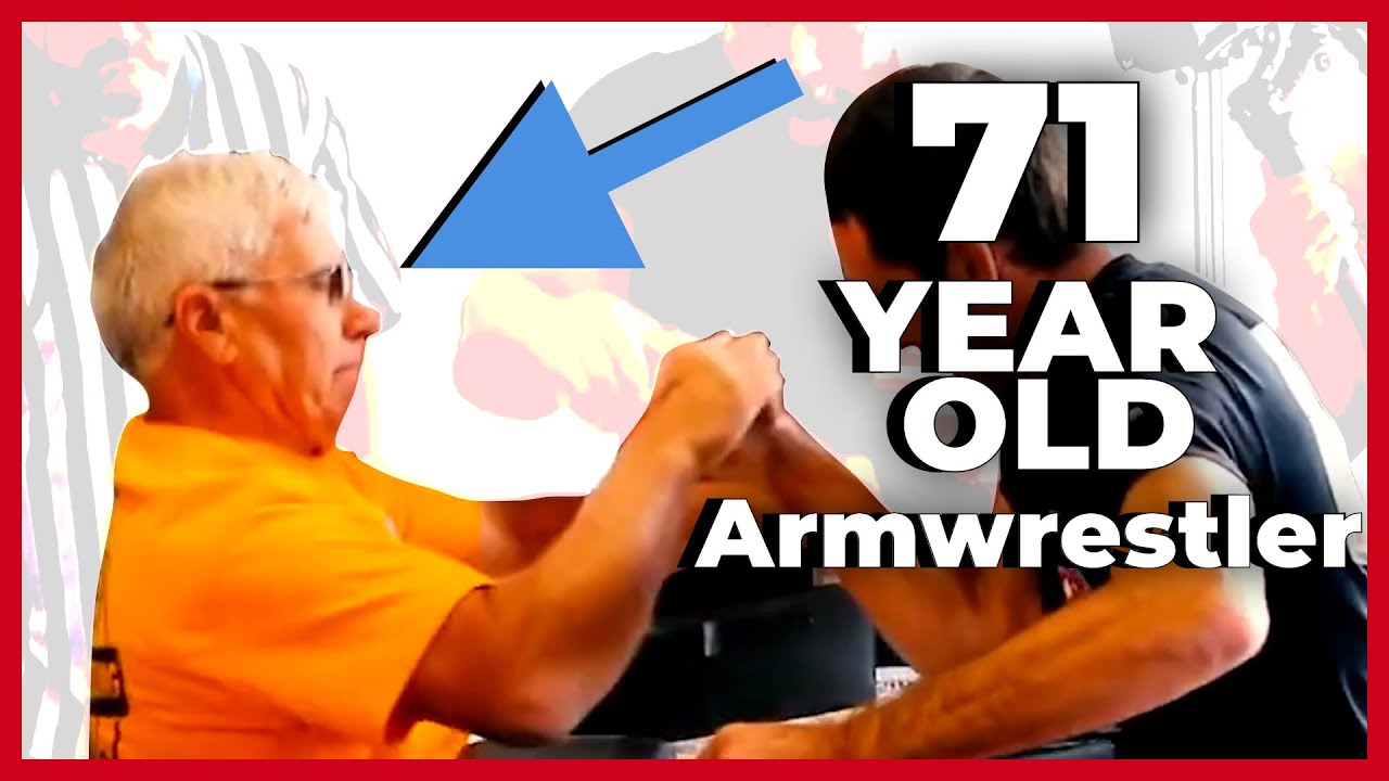 71 YEAR OLD Arm wrestling at the One True Texas State Armwrestling