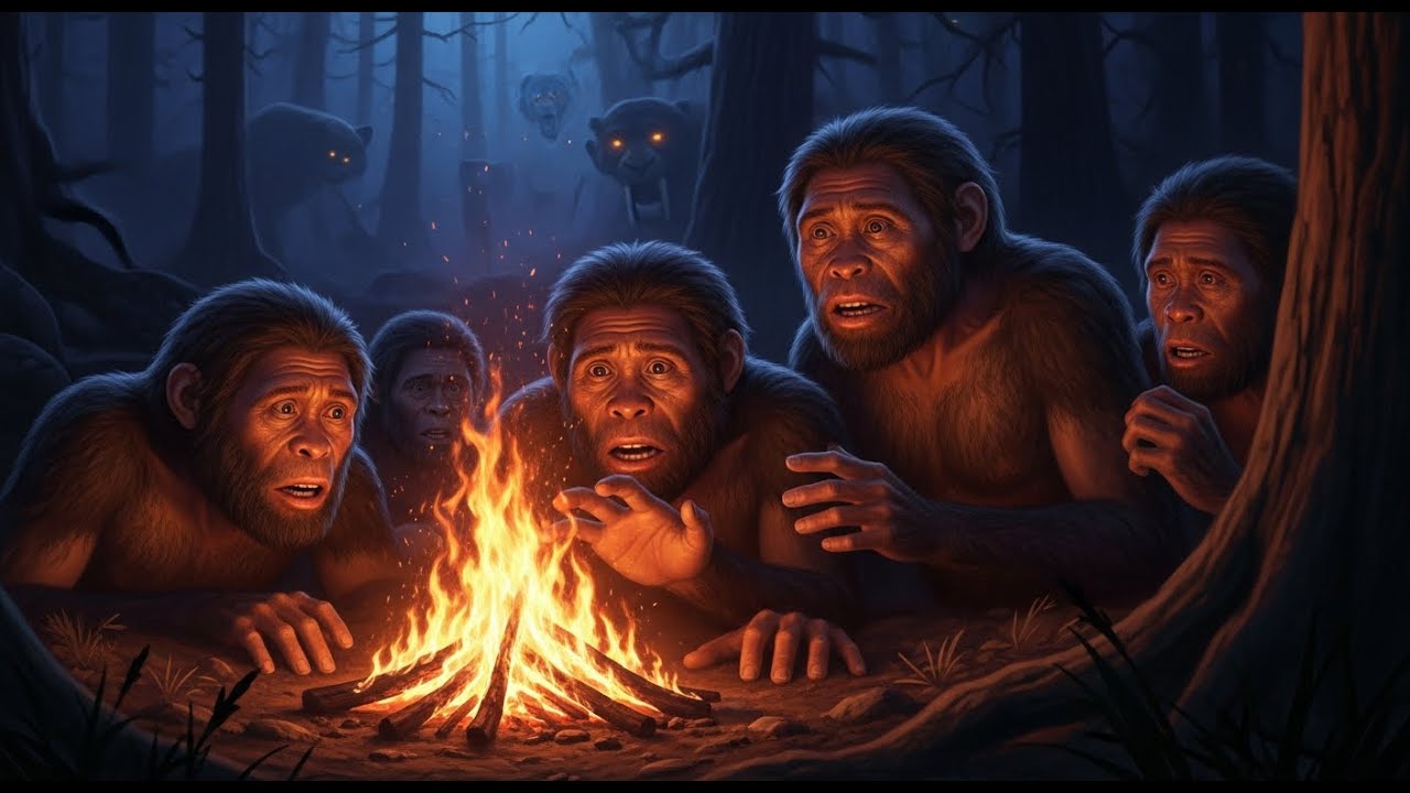 When Fire First Answered Fear | Homo Erectus Prehistoric Years Ago