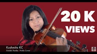 Gulabi Aankhe | Kushmita KC | Violin Cover | Sanam Version| Mohammad Rafi chords