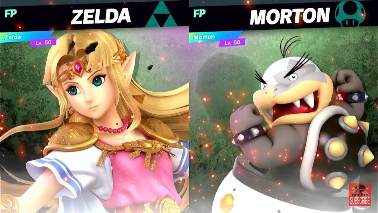 Super Smash Bros Ultimate Amiibo Fights Zelda vs the World EX 5 vs ...