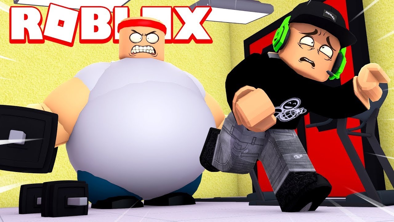 Escape the Gym Obby in ROBLOX!!