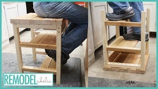 How To Build A Bar Stool Step Ladder