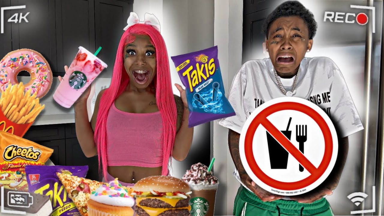 FOOD VS NO FOOD CHALLENGE WITH RKEMPIREE ❤️