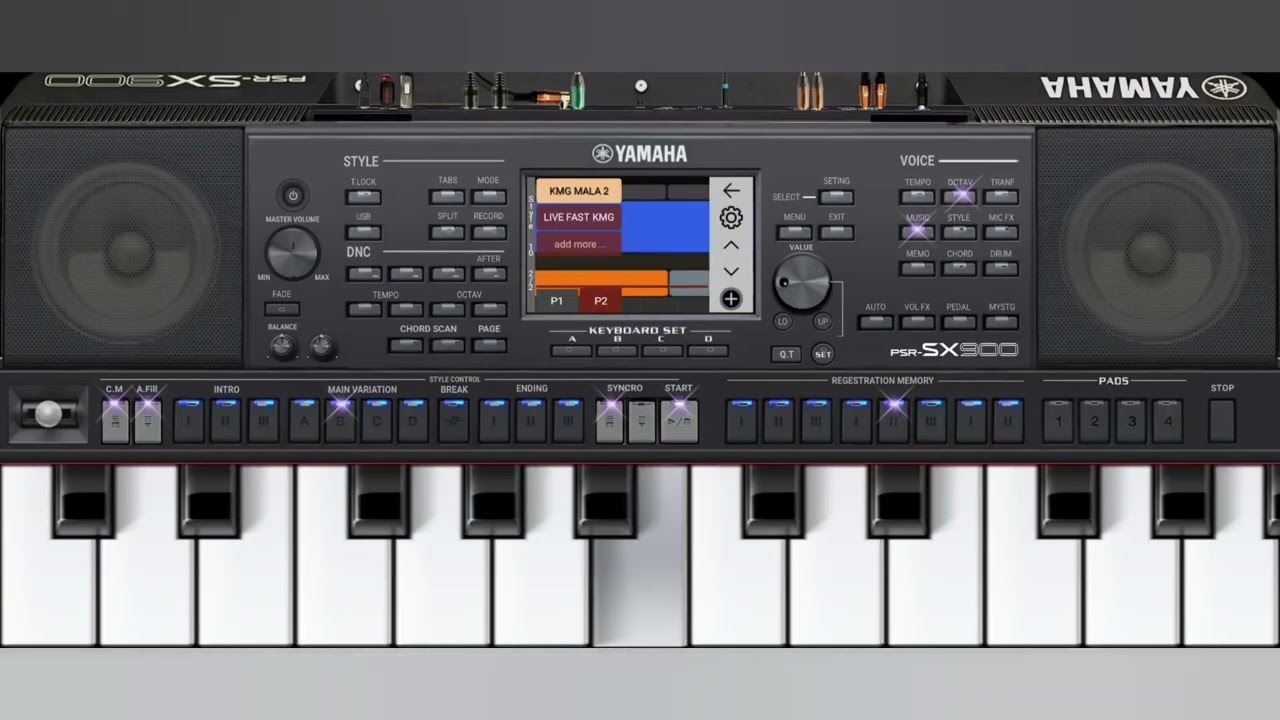 DEMO YAMAHA KEYBOARD PAHARI LIVE SHOW | PAHARI RHYTHM | KMG BEATS