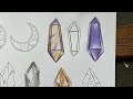 Tips for coloring crystals