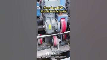 #shorts How to Polish Stainless Steel Pipe&Tube?