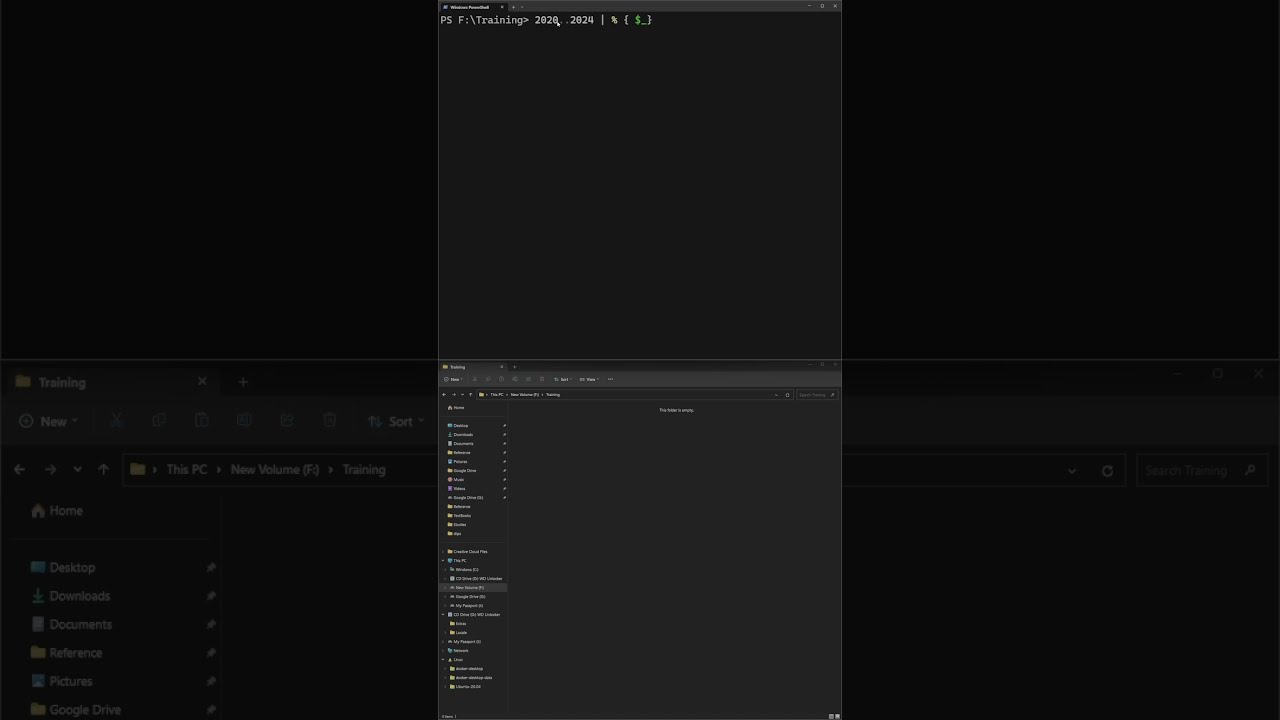 Organize Your Files Like A PRO Yearly Folders With PowerShell It S SO Easy Shorts Powershell