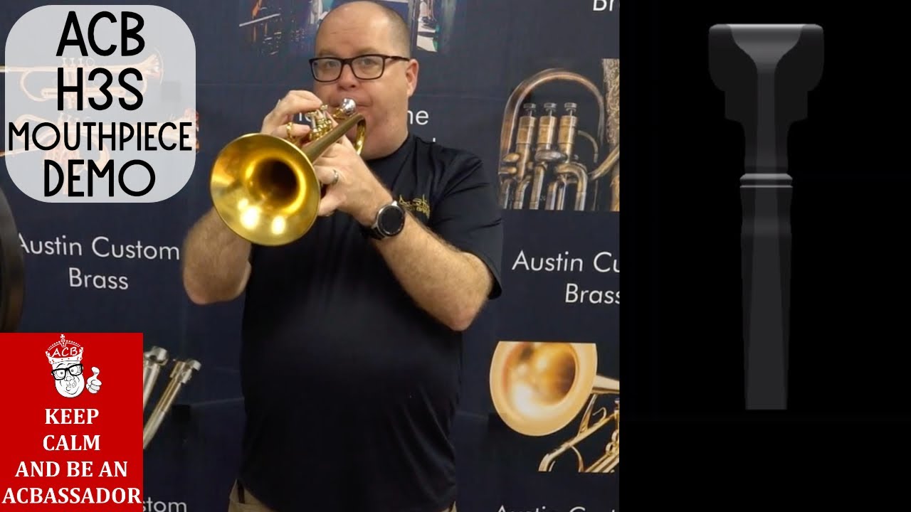 ACB H3S Mouthpiece Demo Efficient V Cup with Colorful Tone Based on