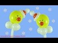 НОВОГОДНИЙ СМАЙЛИК ИЗ ВОЗДУШНЫХ ШАРИКОВ Smiley face balloons