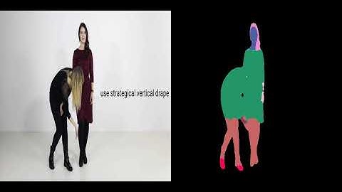 Semantic segmentation FCN resnet101  fashion