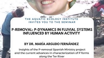 #3 P-removal: P-dynamics in fluvial systems influenced by human activity