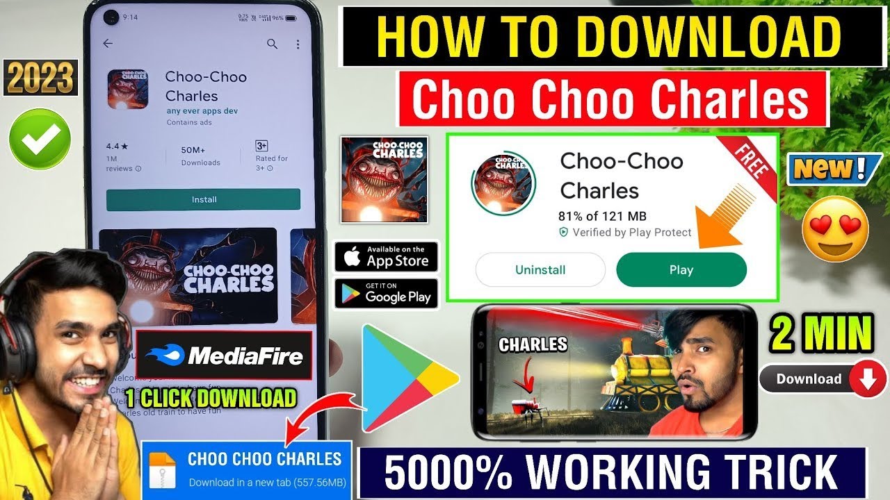 choo choo charles for Android.plz like and share the video#choochoocha