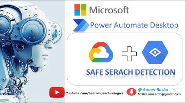 Power Automate Desktop : 138 || Working  with "Safe Search Detection"(Google || Vision Actions)
