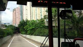 CTB E 592 HM876@90B 山道→中環(港澳碼頭)(Part 1)