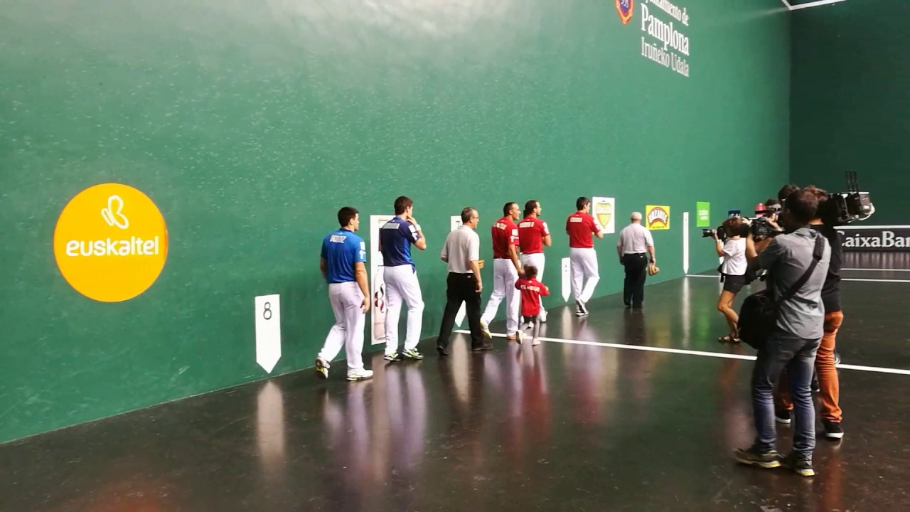 El último saque de Juan Martínez de Irujo en el Labrit como pelotar profesional