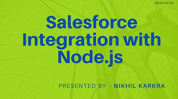 Salesforce integration with Nodejs