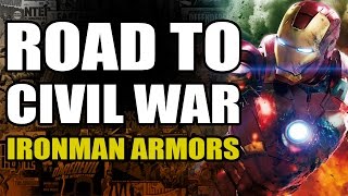 Marvel's Civil War: Iron Man Movie Armors [Marks 1-10]