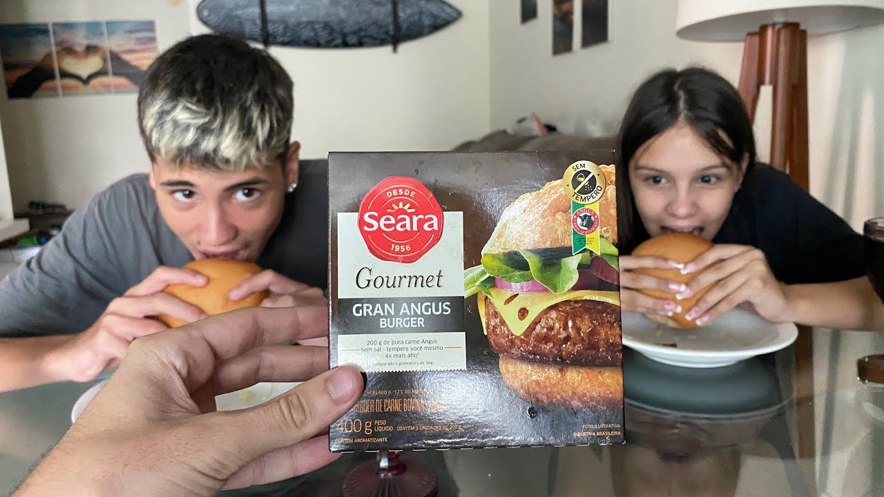 FIZ HAMBURGER GOURMET PROS MEUS AMIGOS