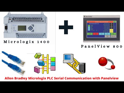 Panel-View-800 & Micrologix-1400 Interfatch