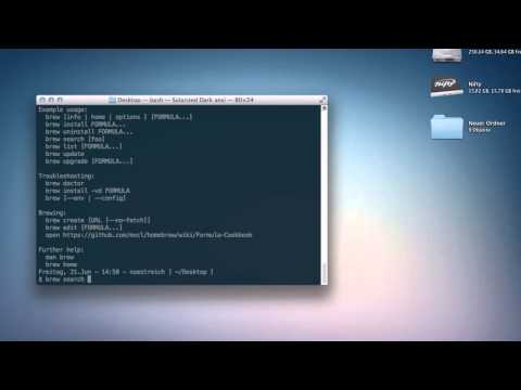 ifun.de - Youtube-Downloads im Terminal - Mac OS X und Homebrew
