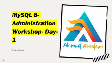 MySQL-8-Workshop-Day 1-Session