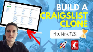 CRAIGSLIST CLONE IN 30 MINS - RUBY ON RAILS TUTORIAL