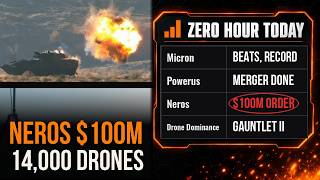 Full Zero Hour Today | Micron ($MU) Beats, Powerus ($PUSA) Merger Closes, Neros Wins $100M Order Guide