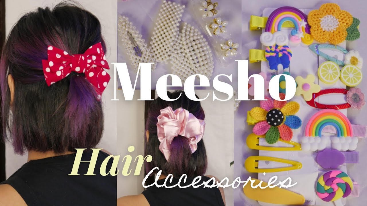 *Accessories Haul* Meesho Korean Hair Accessories Haul Meesho Haul