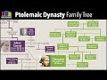 Ptolemaic Dynasty Family Tree