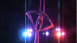 Silk Curtain Dancer at Circus Circus Las Vegas