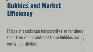 Bubbles And Market Efficiency - Super Stocks Market Concepts