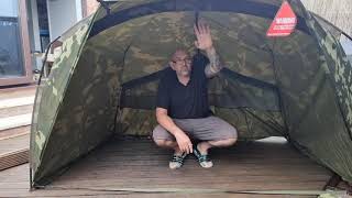 unbox sonik axs camo bivvy