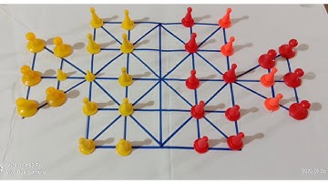 || How to play Guti game || Boost Your Memory Power || 16 bead game ||