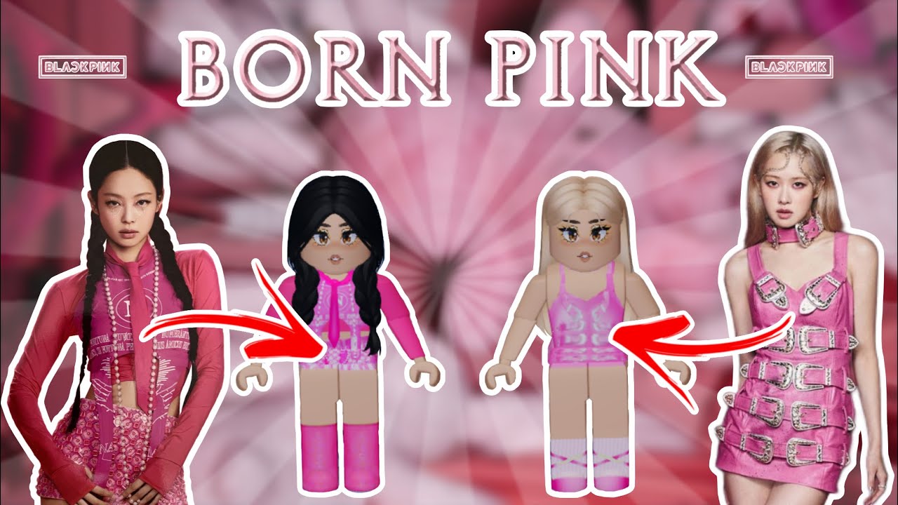 💗🧸 BLACKPINK “BORN PINK” outfit codes & links in Roblox Lina Devil