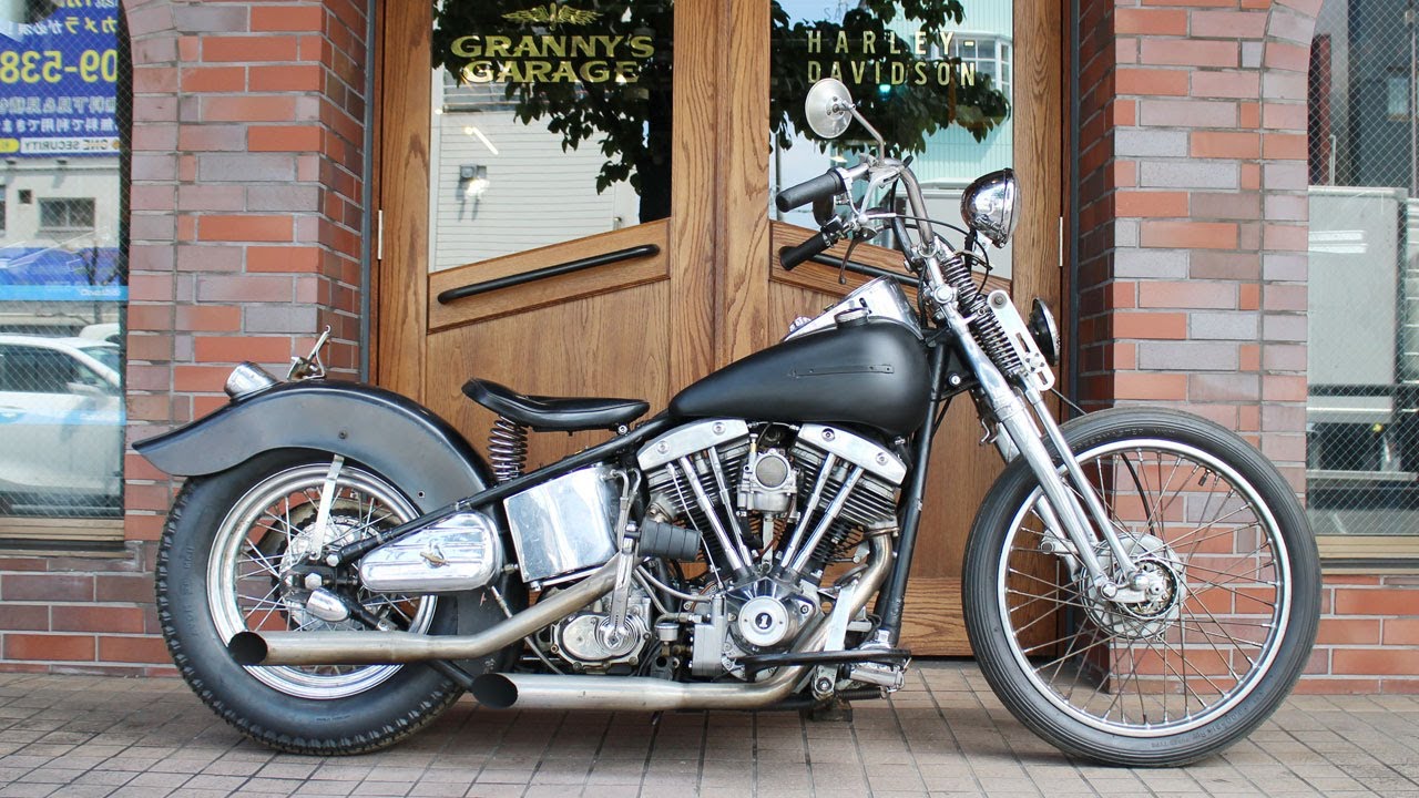1972 FLH HARLEY DAVIDSON SHOVELHEAD RIGID - YouTube