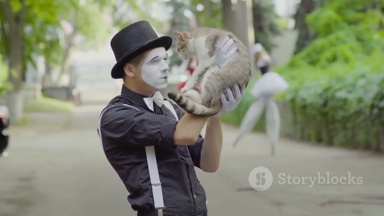 Cat in Hanbok Explores New York!