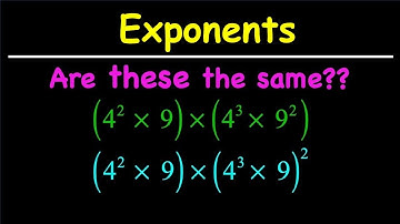Exponents and Powers