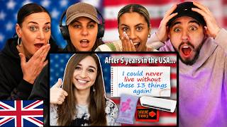 British Family Reacts to 13 Things About the USA I Can’t Live Without Anymore