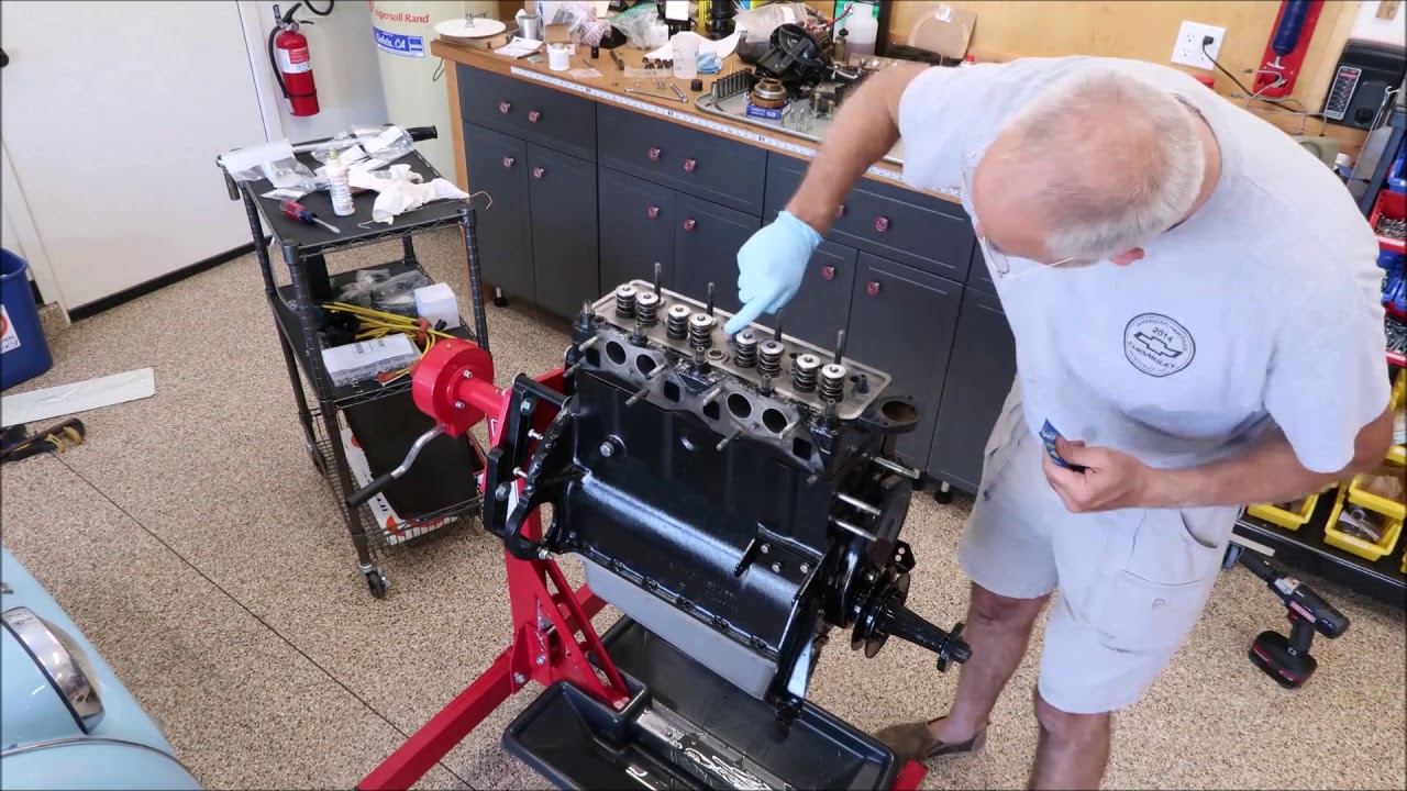 TR4 Engine Assembly - YouTube