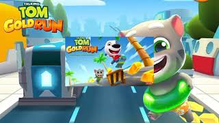 Talking Tom Gold Run Cyber City And Skateboard (New) Mashup screenshot 4