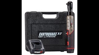 Harbor Freight cordless ratchet torque test review Earthquake XT 12V