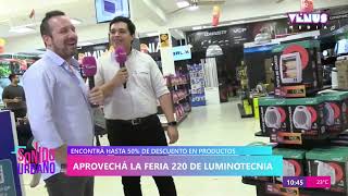 Aprovechá la Feria 220 de Luminotecnia