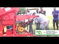 Demo battage du mas avec la batteuse multi graines agripro africa