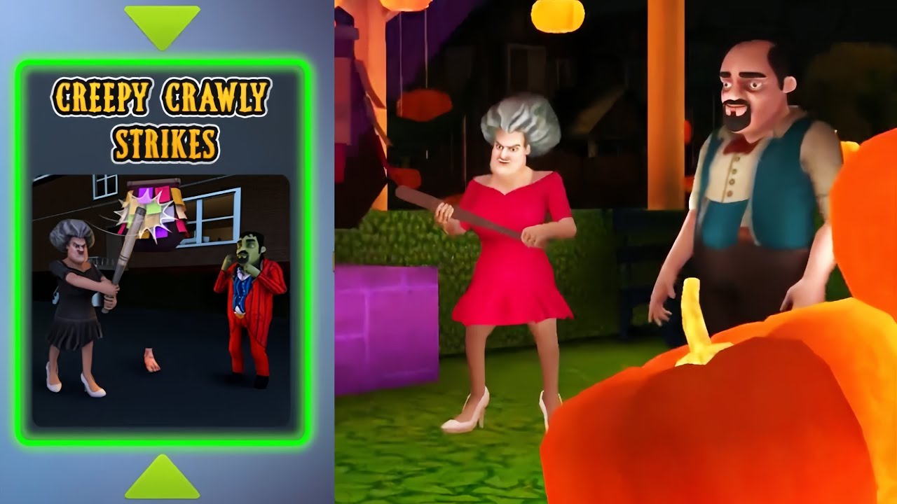 Scary Teacher 3D 6.2 New Update Creepy Crawly Strikes