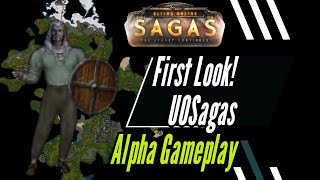 First look at UOSagas Alpha gameplay!  Ultima Online custom shard in 2024