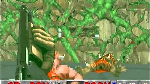 Ultimate Doom (100%) Walkthrough: E2M3 Refinery