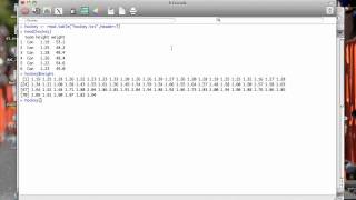 R - Manipulating data (Vid 1).