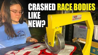 JAW DROPPING! SMASHED RACE FENDERS LIKE NEW WITH ENGLISH WHEEL  A MUST OWN FOR ALL RACERS!