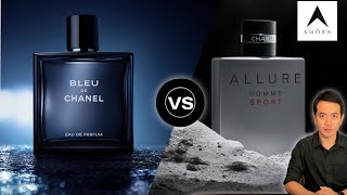 ตัวไหนดีกว่ากัน? Bleu de Chanel vs. Allure Homme Sport น้ำหอมชายเรือธงของ Chanel