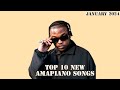 Top 10 New Amapiano Songs Of January 2024